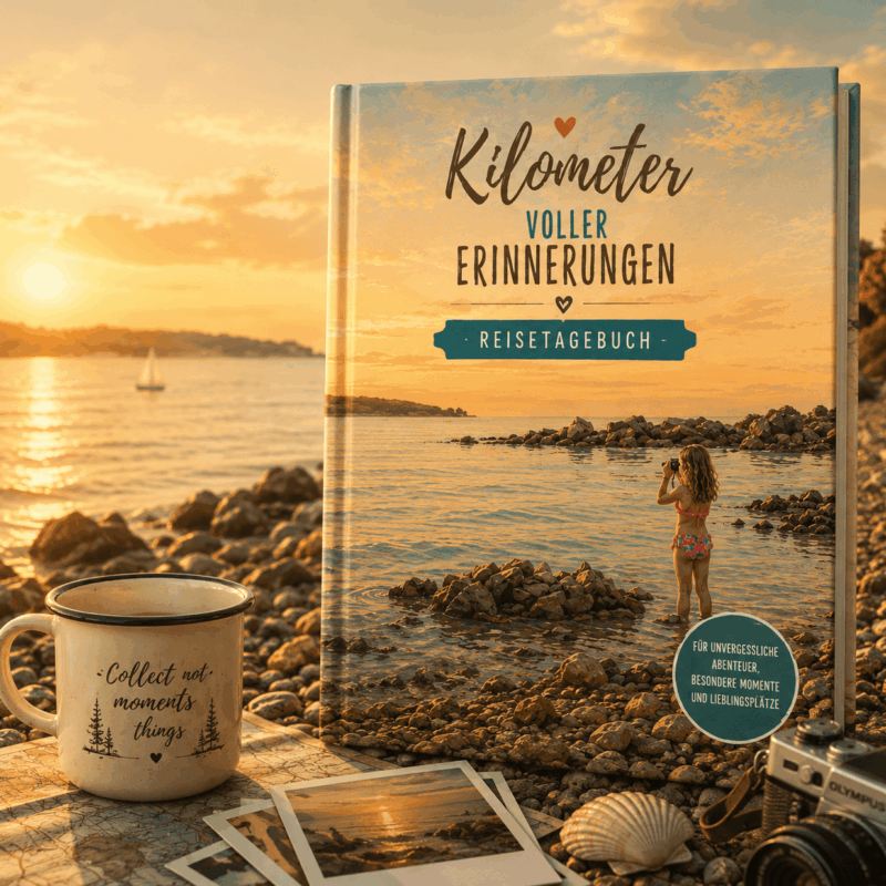 Reisetagebuch für jeden Urlaub